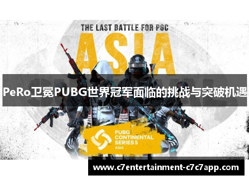 PeRo卫冕PUBG世界冠军面临的挑战与突破机遇